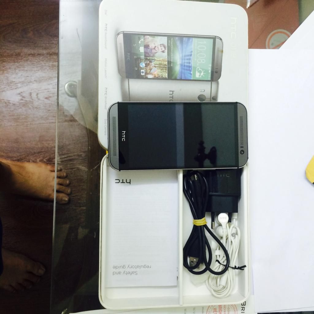 GIao lưu HTC M8 Gray 16GB Cty còn BH với Iphone 5S Gray - 2