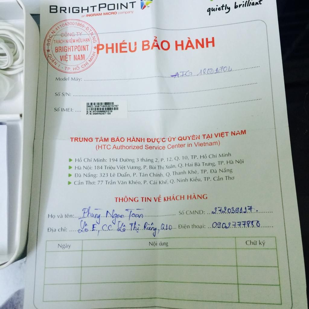 GIao lưu HTC M8 Gray 16GB Cty còn BH với Iphone 5S Gray - 1