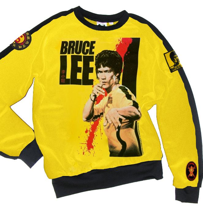 bruce lee martial arts sweatshirt