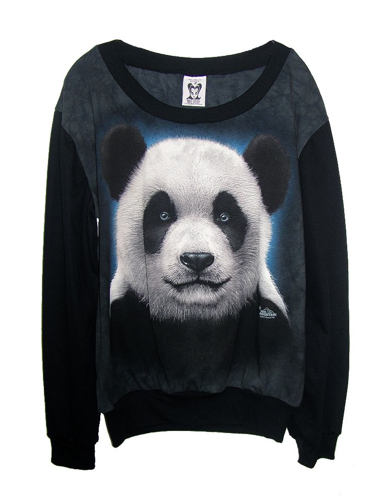 panda bear sweater shirt