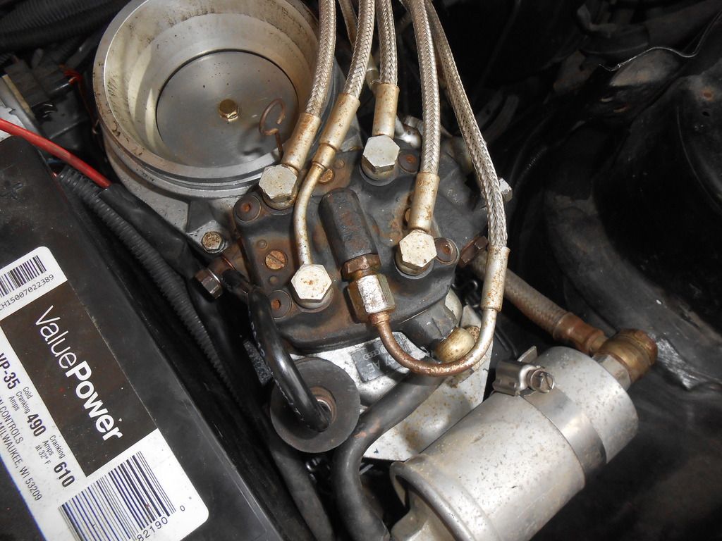 CIS fuel distributor metering unit rebuild