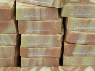 Bollandi, cold process soap, shea butter soap,