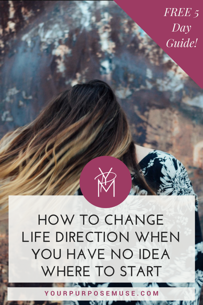 How to change career or life direction when you don't know where to start. Click here to find out how to find your best career or life path and awaken to your passions and purpose OR pin for later