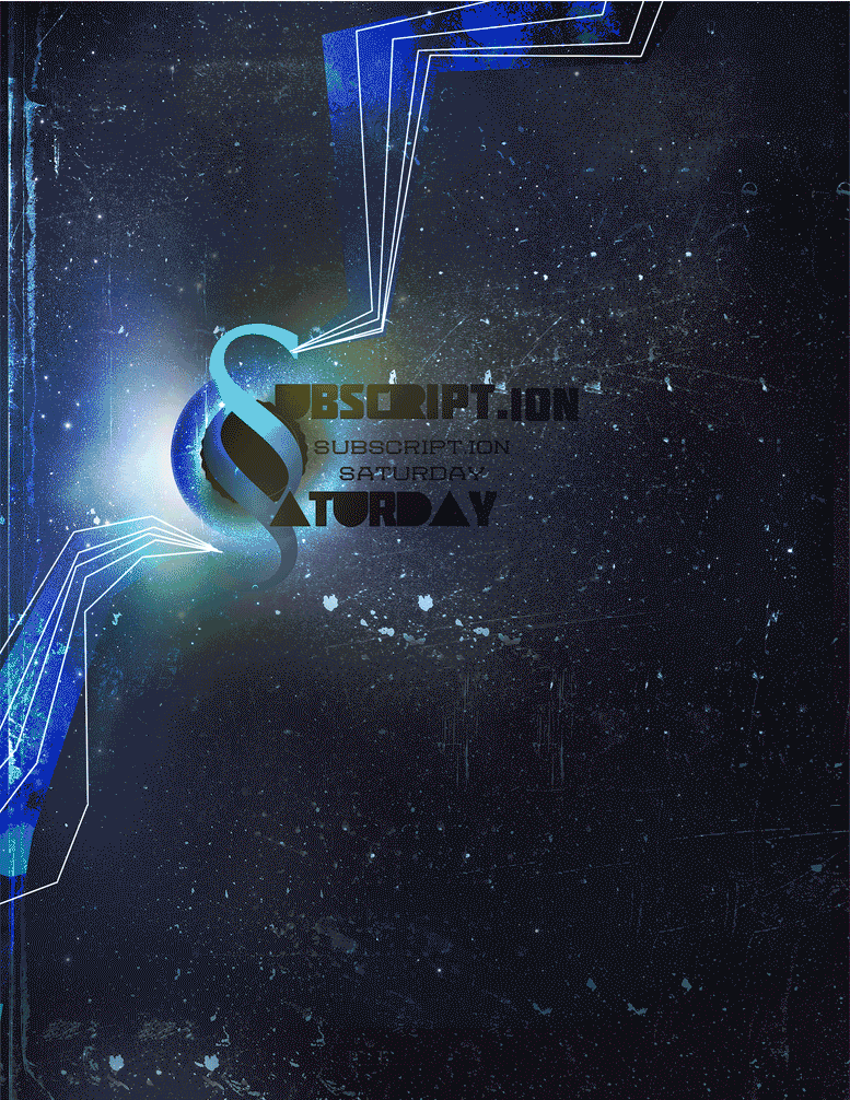 Subscription Saturday Motion Flyer