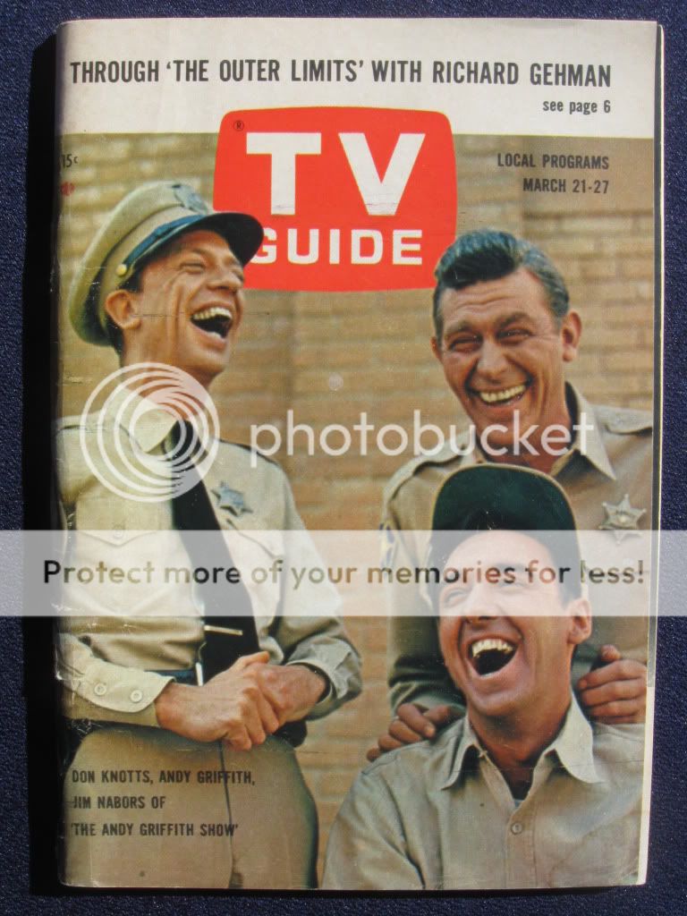 GUIDE ANDY GRIFFITH SHOW Mar 21 1964  