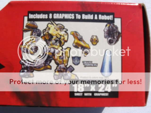 TRANSFORMERS Fly Paper Poster Bumblebee NIP  