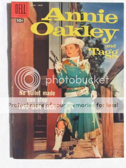 Annie Oakley and Tagg comic #15 FN/VF 6.5 DELL 1958  