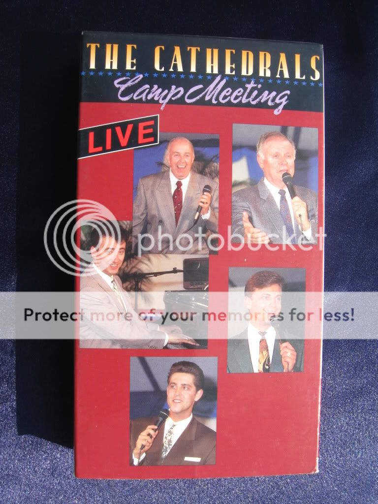 THE ORIGINAL HINSONS LIVE VHS OOP HTF  