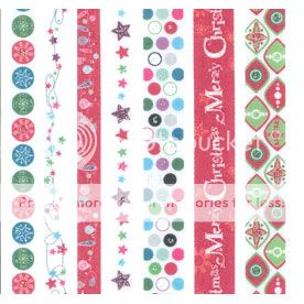 Dovecraft Scrapbook Glitter Stickers Baubles 7x12  