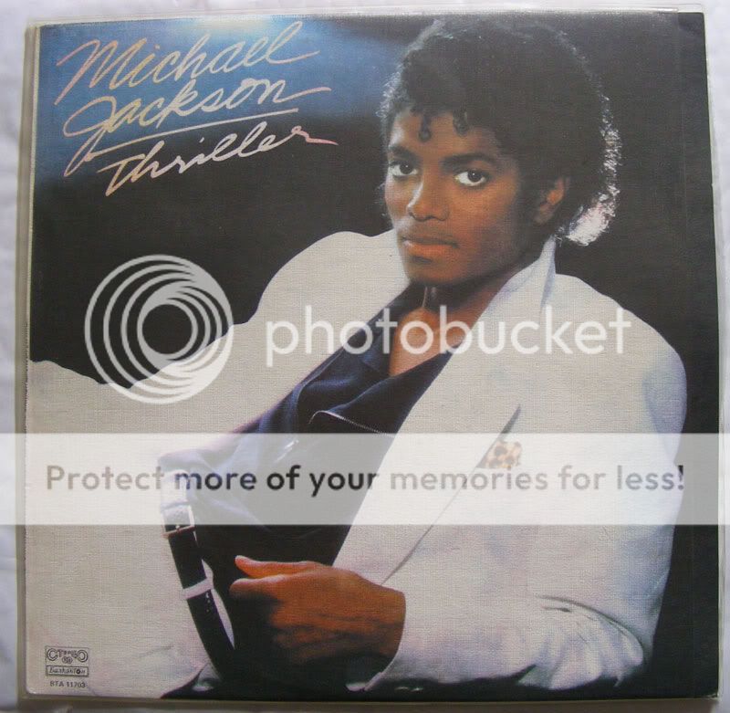 Michael Jackson Thriller Vinyl Record   1982 Rare  