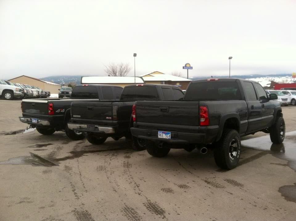 dark spiral gray metallic trucks!! pics! - Chevy and GMC Duramax Diesel ...