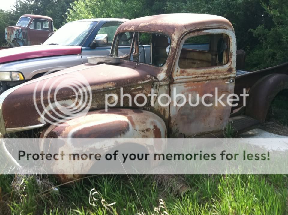 1941 Ford pickup hood chrome #5
