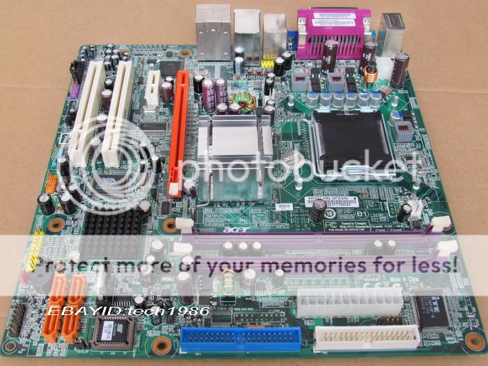 ACER 946GZT AM2 MotherBoard Aspire M3600 M560 Socket775 60 days 