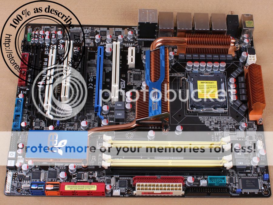 Asus P5Q Premium Motherboard Intel P45 Express Socket LGA 775 DDR2 0610839163137